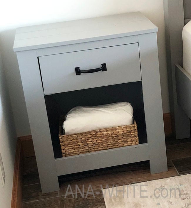 Ana white outlet nightstands